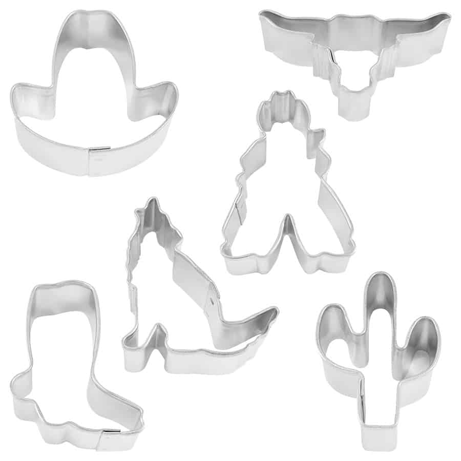 Minie Tex-Mex Cookie Cutters 6 Pc Set