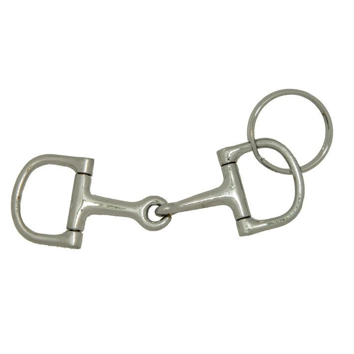 D-Ring Snaffle Keychain