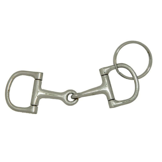D-Ring Snaffle Keychain