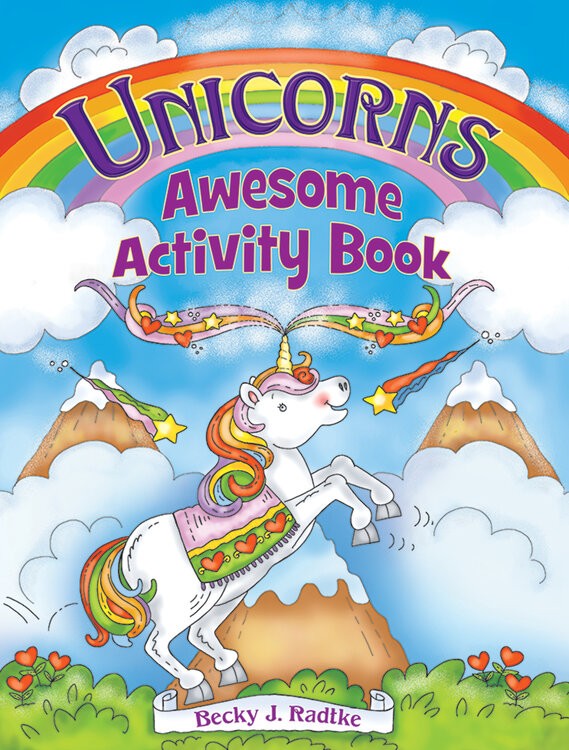 Unicorns Awesome Colouring Book