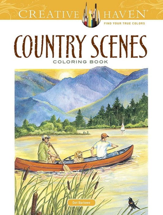 CH Country Scenes Colouring Book