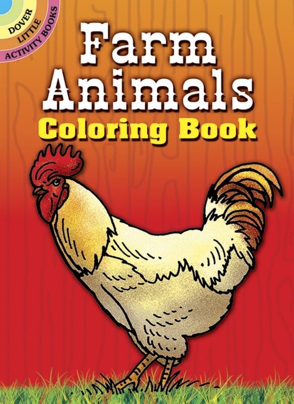 Farm Animals Colouring Book