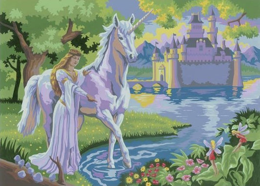 Paint by Number 15.25" x 11.25" - Fairy Castle