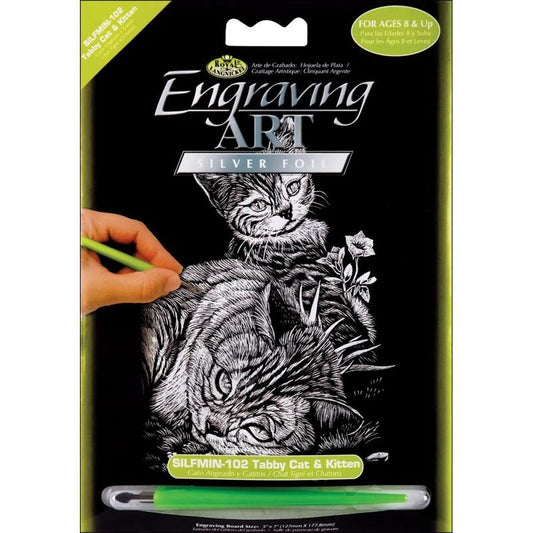 Cat & Kitten Mini Engraving Kit