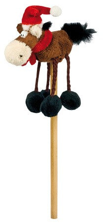 Christmas Horse Pencil Topper