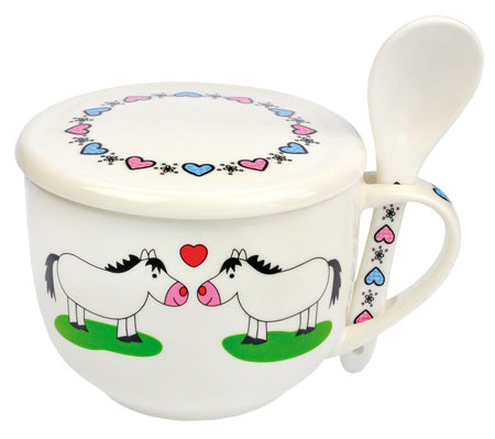 Soup Cup - Horse Love