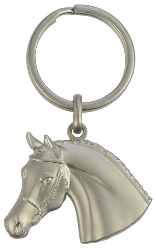 3D Horse Head Key Chain
