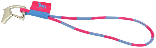 Lanyard with Carabiner - Pink/Blue