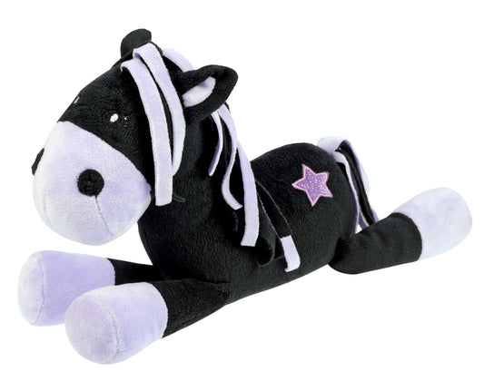 "Black Star" Plush Horse