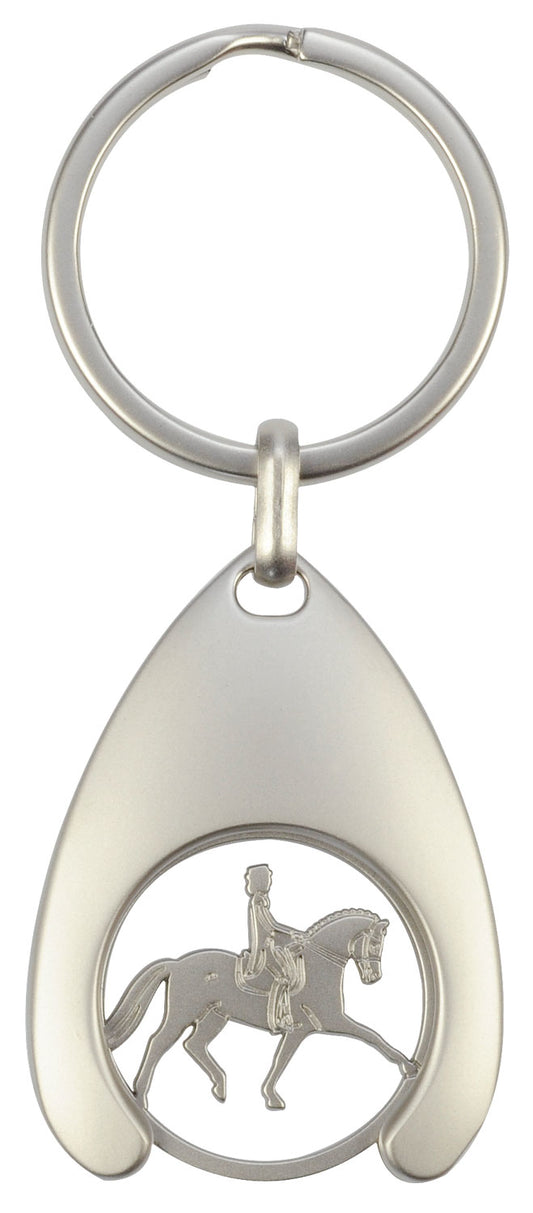 HR Metal Dressage Key Chain