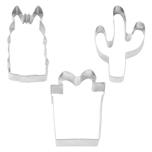 Falalal Llama 3 PC Cookie Cutter Set
