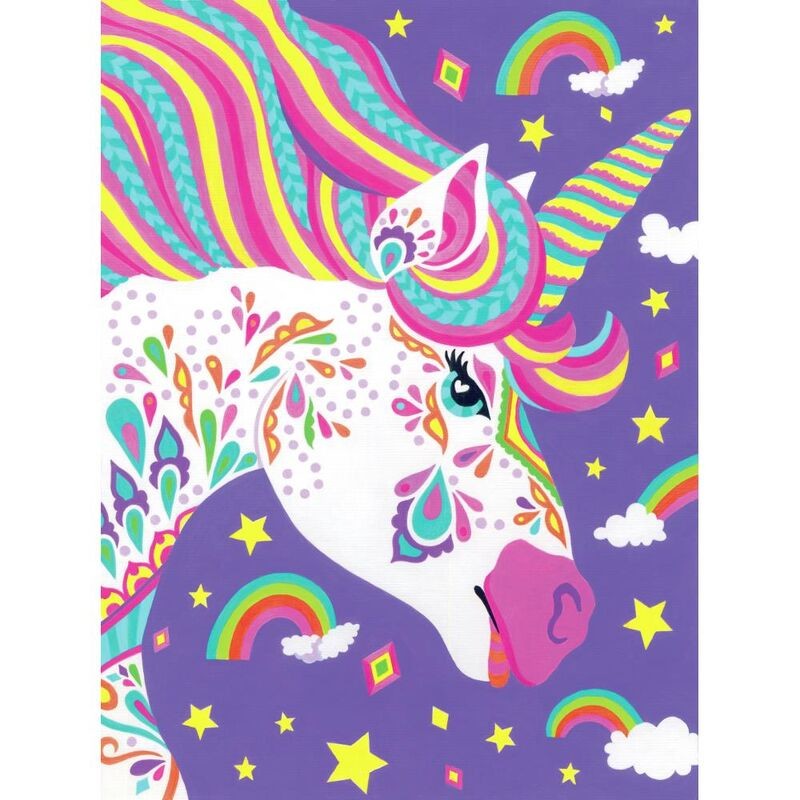 Paint by Number 9" x 12" Unicorn