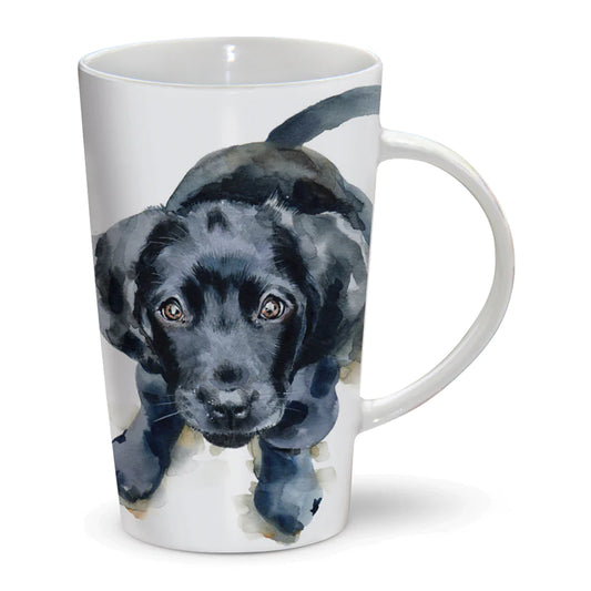 Black Lab Latte Mug