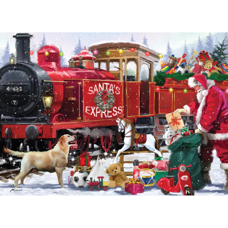 1000 piece Jigsaw Puzzle - Santa's Express
