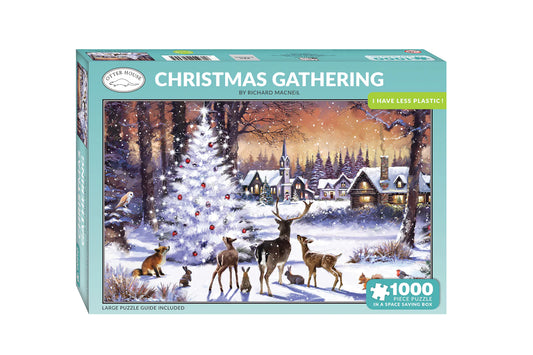 1000 piece Jigsaw Puzzle - Christmas Gathering