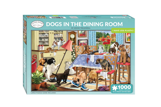 1000 piece Jigsaw Puzzle - Dogs in the Dining Room