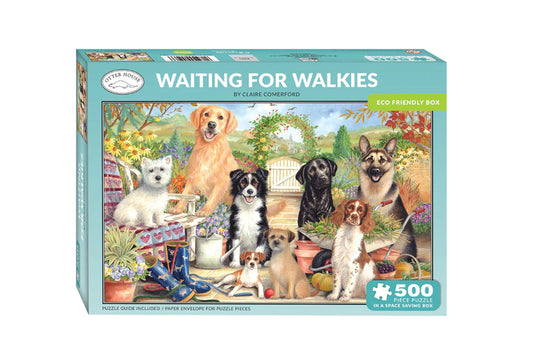 500 Piece Jigsaw Puzzle - Waiting For Walkies