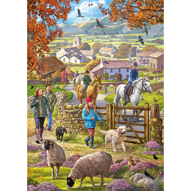1000 piece Jigsaw Puzzle - Autumn Walk