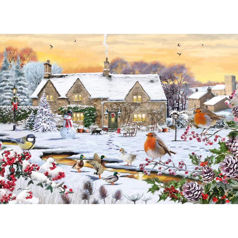 1000 Piece Jigsaw Puzzle - Country Garden