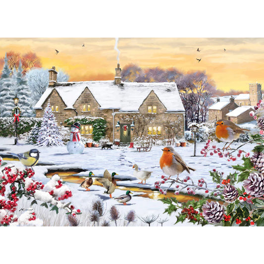 1000 Piece Jigsaw Puzzle - Country Garden