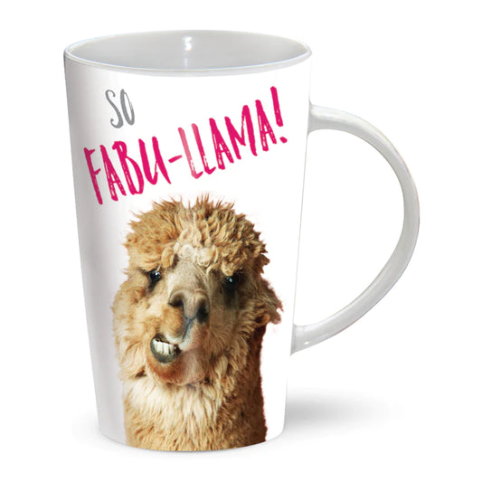 Fabu-Llama Latte Mug