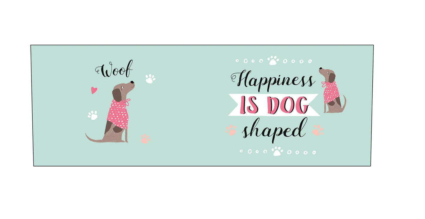 Happiness is Dog Shaped Tarka Mug