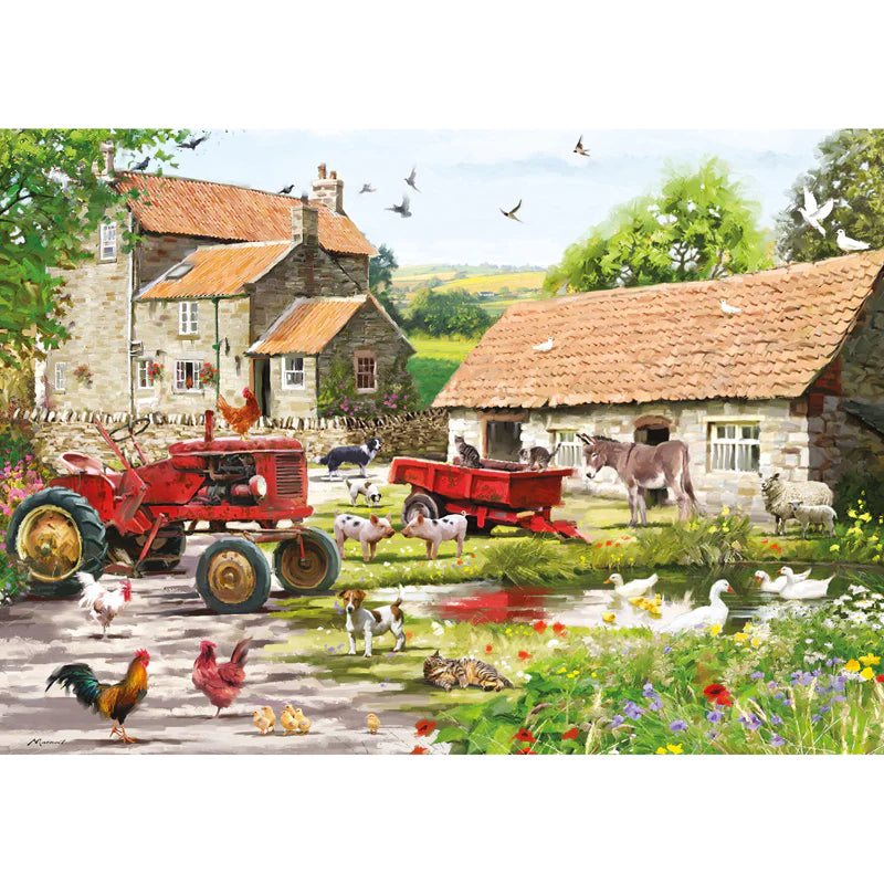 500 piece Jigsaw Puzzle - On The Farm