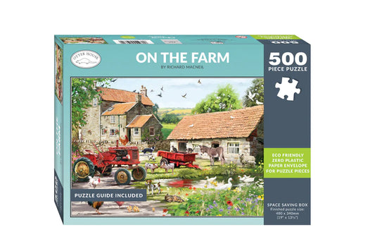 500 piece Jigsaw Puzzle - On The Farm