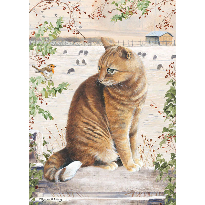 1000 Piece Jigsaw Puzzle - Christmas Cat