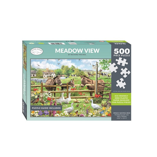 500 Piece Jigsaw Puzzle - Meadow View