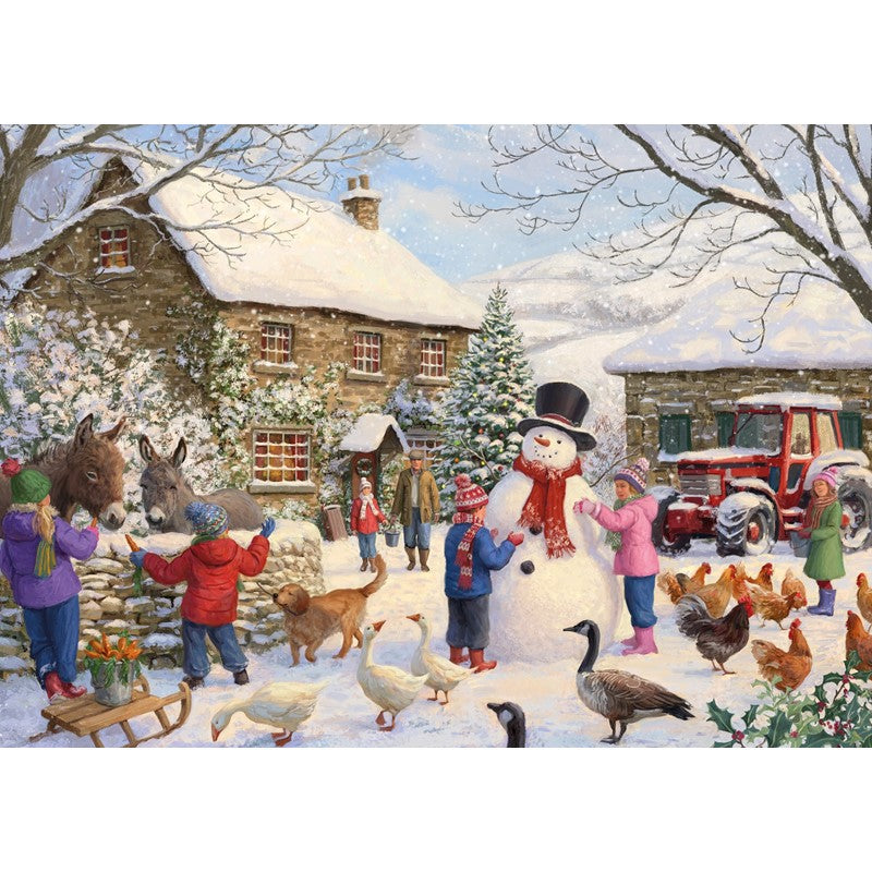 1000 Piece Jigsaw Puzzle - Christmas At The Farm