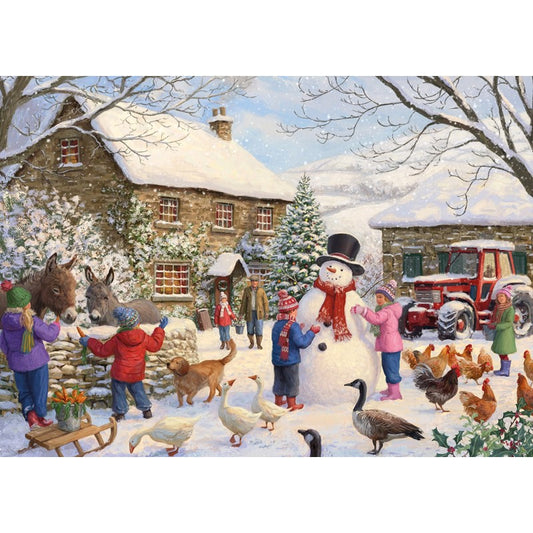 1000 Piece Jigsaw Puzzle - Christmas At The Farm