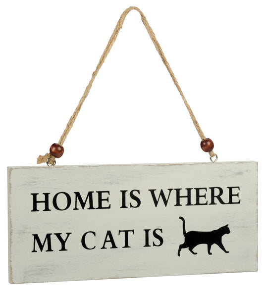 HR Home is Where My Cat is Sign