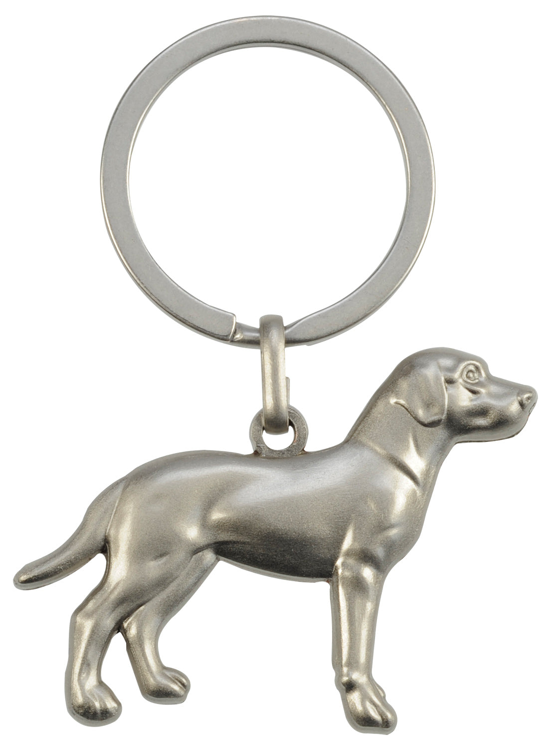 3D Metal Dog Keychain