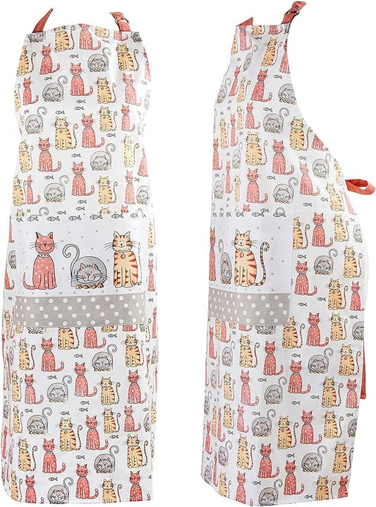 Spotted Dog Apron - Happy Cats