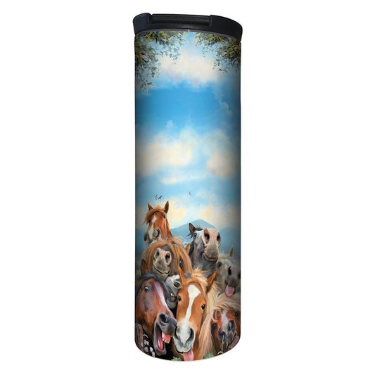 TF Barista Tumbler - Horse Selfie