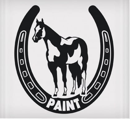 Paint Horseshoe Sticker