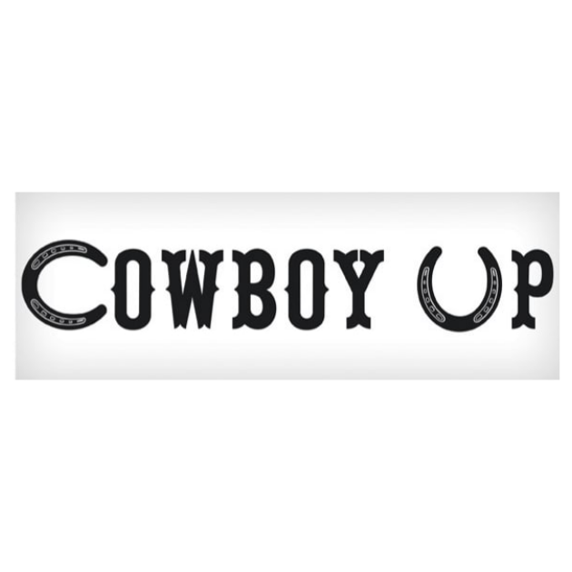Cowboy Up Sticker