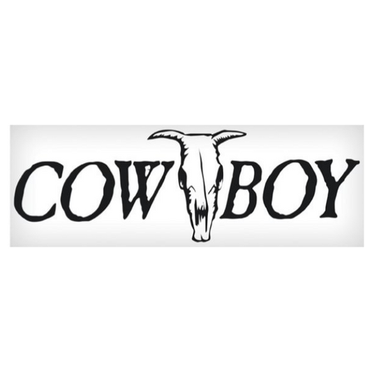 Cowboy and Skull Sticker