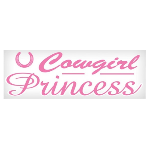 Cowgirl Princess Sticker