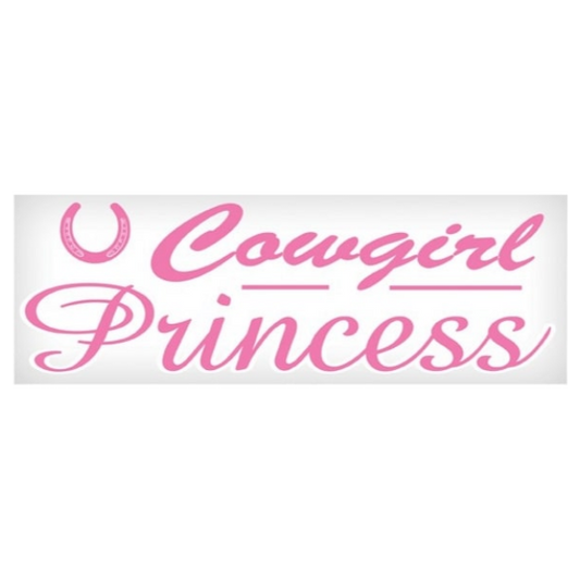 Cowgirl Princess Sticker
