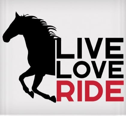 Live, Love, Ride Horse Sticker