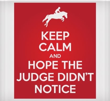 Keep Calm & Hope The Judge Didn't Notice Sticker