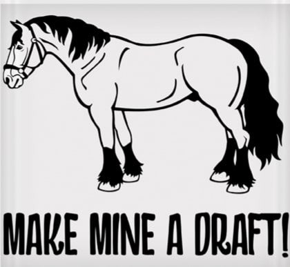 Make Mine a Draft Sticker