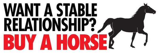 Stable Relationship Sticker