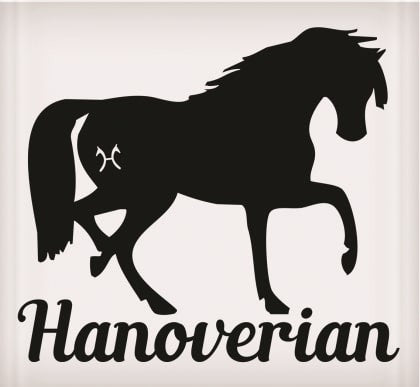 Hanoverian Sticker