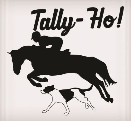 Tally-Ho Sticker