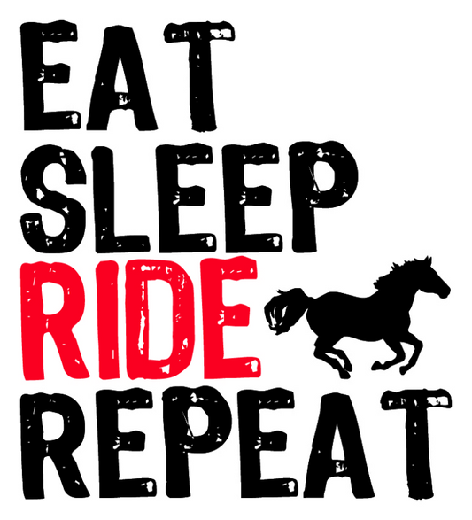 Eat. Sleep. Ride. Repeat Sticker