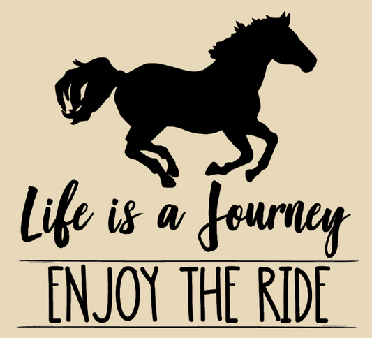 Life Is A Journey Enjoy the Ride Sticker