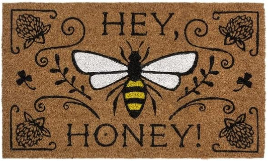Honey Bee Coir Doormat
